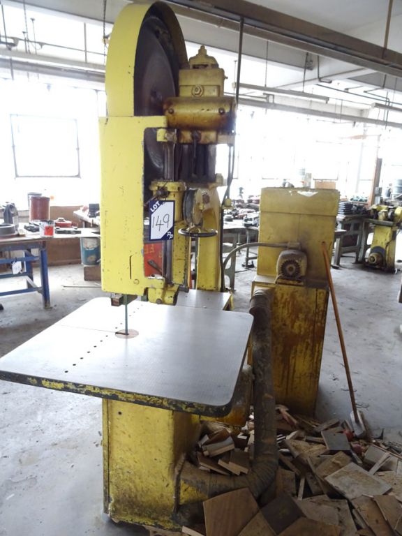 Wadkin DR30 vertical bandsaw with Dallow Lambert e...