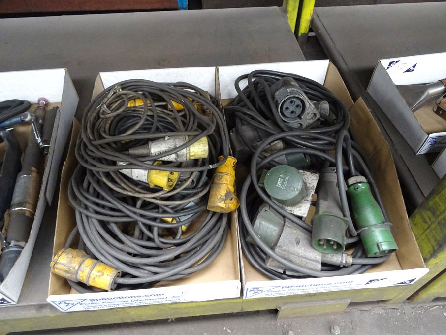 Qty Legrand, Duraplug etc extensions leads, plugs