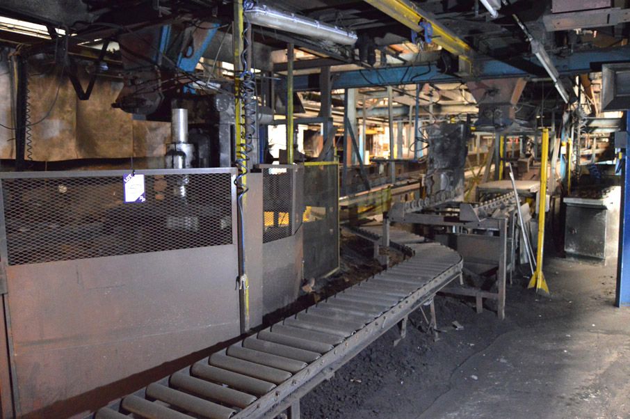 BP3 horizontal moulding line, 30x22" box size, 60...