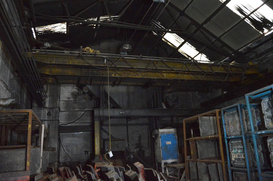 Herbert Morris 2 ton SWL overhead crane, 10m span,...