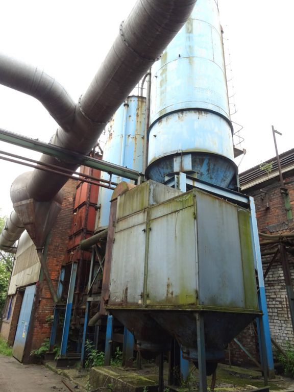 2x Buckley & Sullivan silos with extraction, blowe...