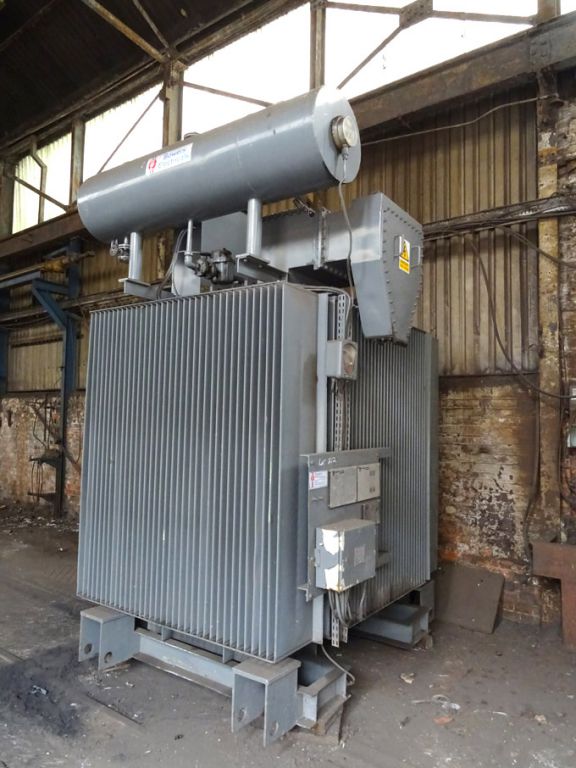 Pauwel 2x 1.77MVA transformer, 11000v / 185.8A HV,...