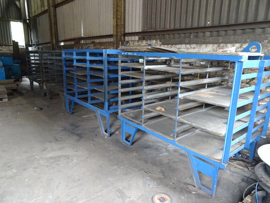4x slingable metal cooling racks, 1940x1270x1680mm...