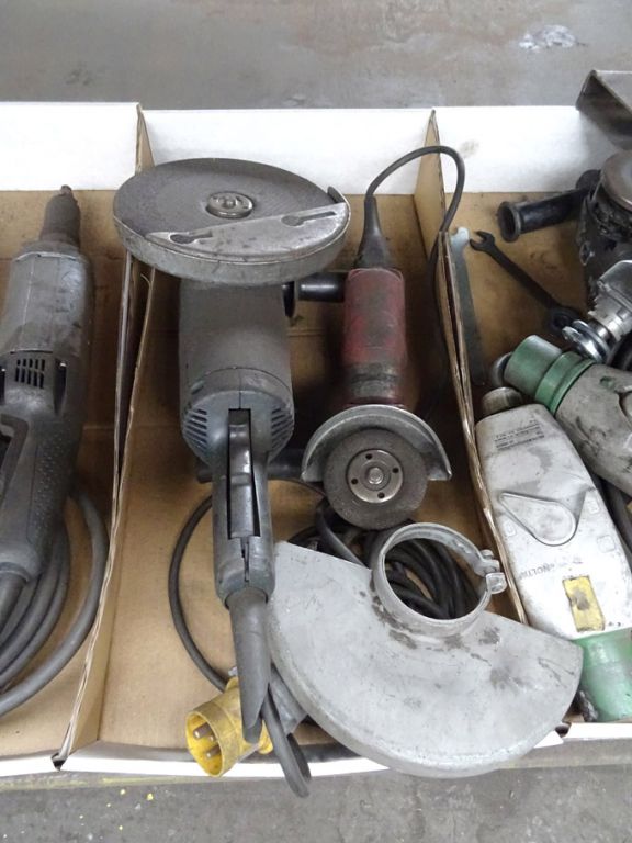 Bosch GWS 20-230 angle grinder, Milwaukee AG8-115Q...