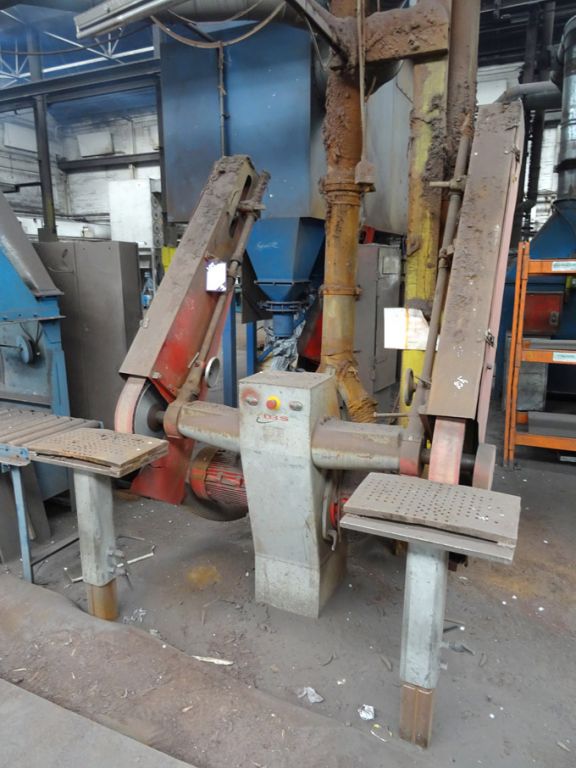 IBS F73739 double ended space save linisher, 7.5kW...