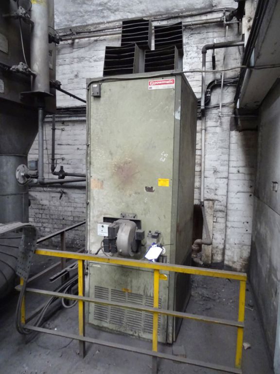 Powrmatic CPG500 gas fired factory heater, 146.54k...