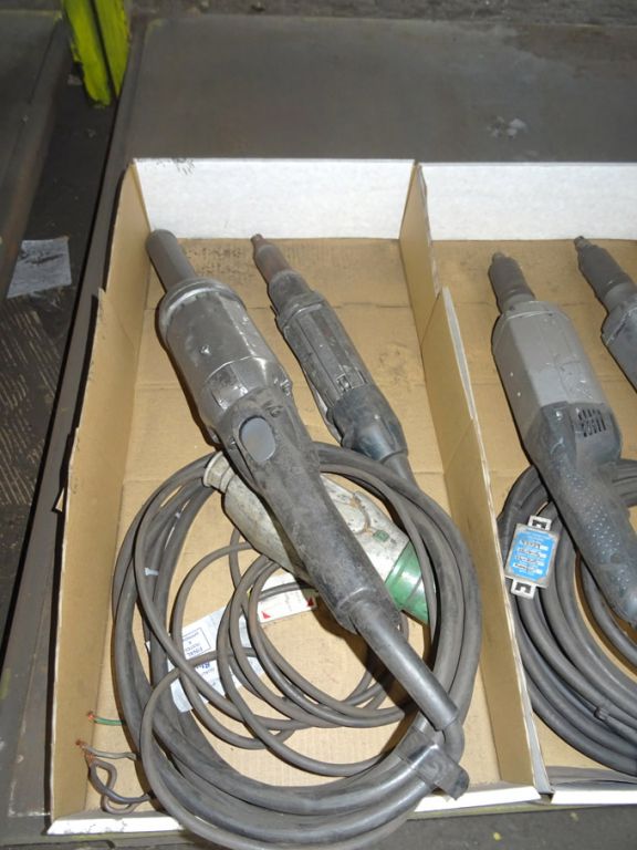 2x heavy duty straight grinders (1 with Nolta plug...
