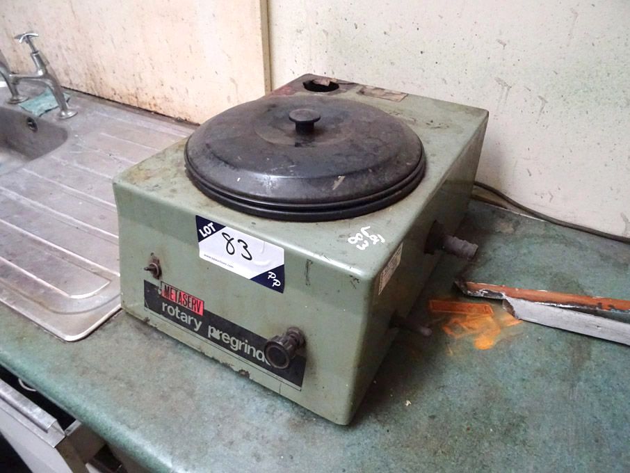 Metaserv rotary pre grinder polisher, 200mm dia