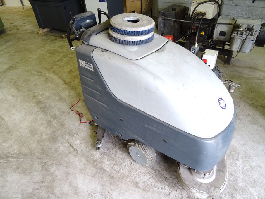 Nilfisk BA 605S 24v pedestrian floor sweeper with...