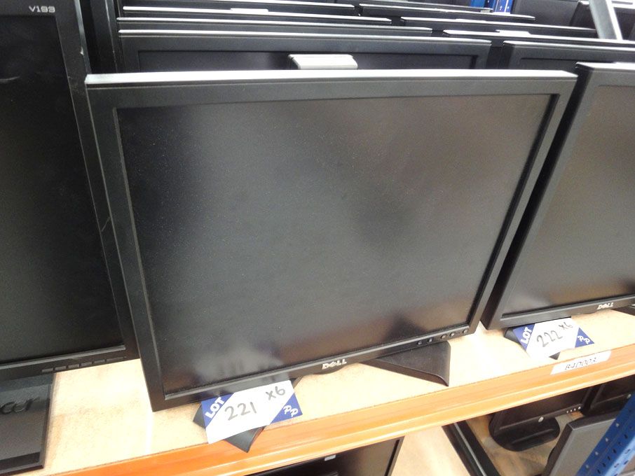 6x Dell P190SB 19" LCD monitors