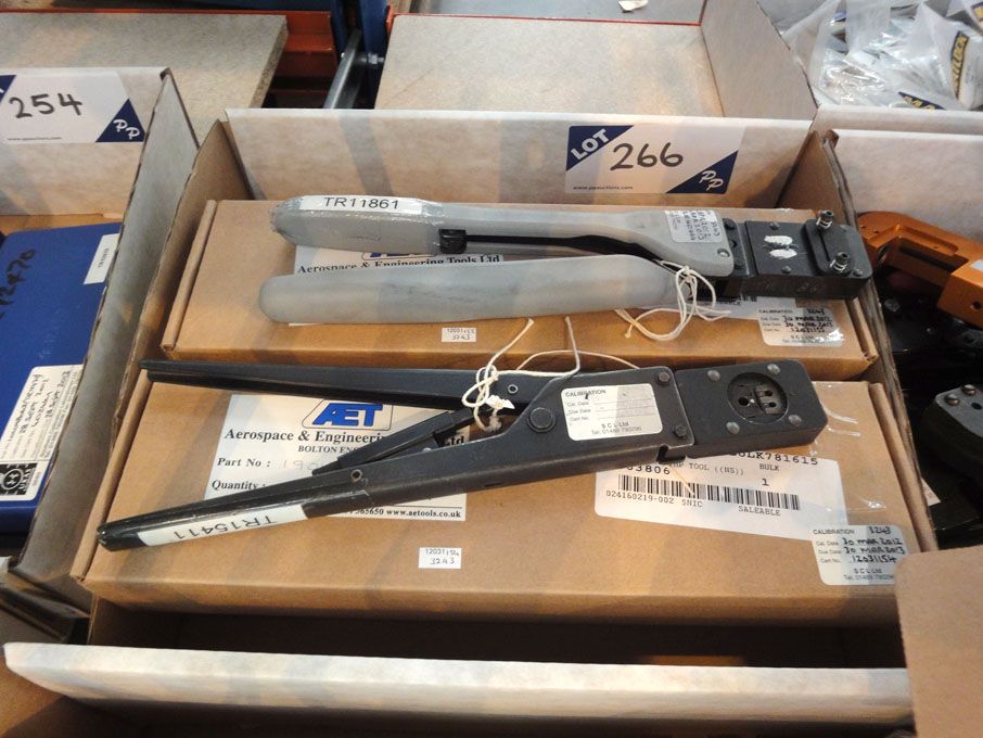 5x various AET etc crimp tools