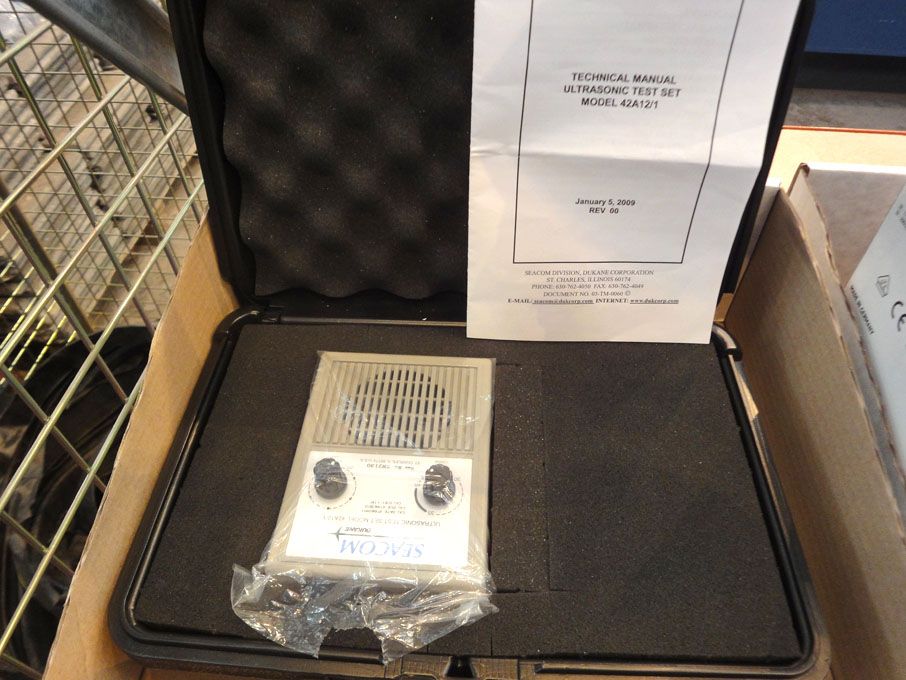 Seacom 42A12/1 ultrasonic test set in case (2009)