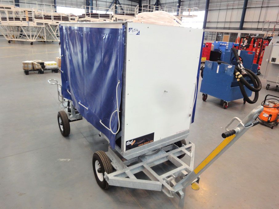 TBD TW1241-001-00-00 4 wheel towable trailer with...