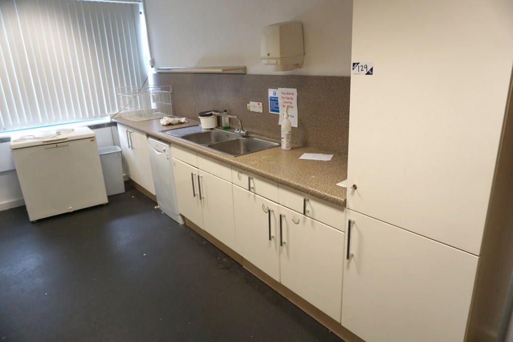 Cream high gloss kitchen inc: Siemens stainless st...