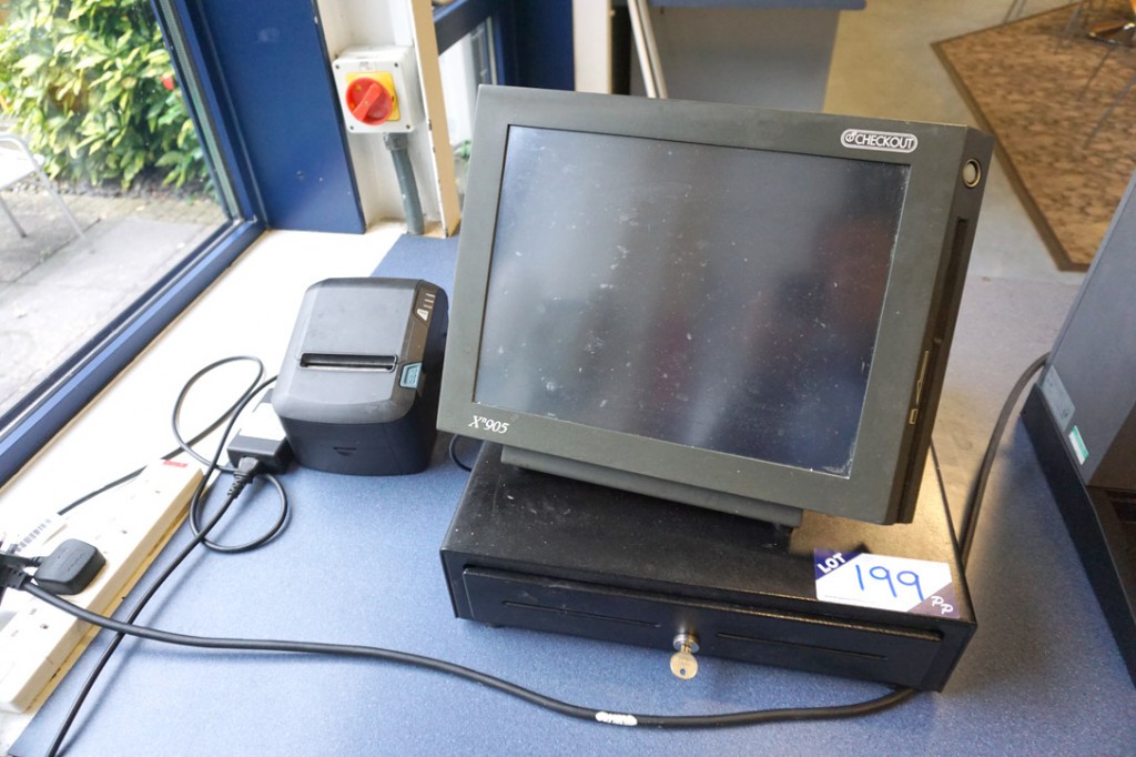 XV Checkout XSPB electronic touch screen till