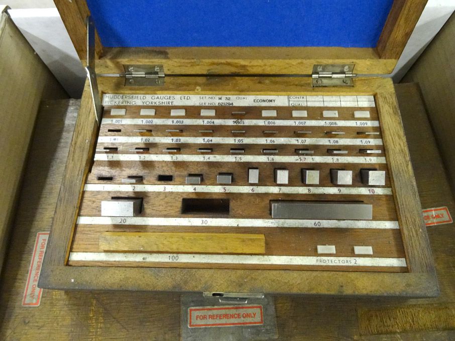 Huddersfield Gauge metric slip gauge set & similar...