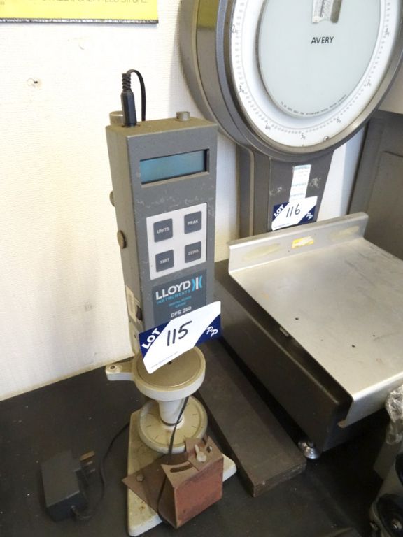 Lloyd DFS250 digital force gauge