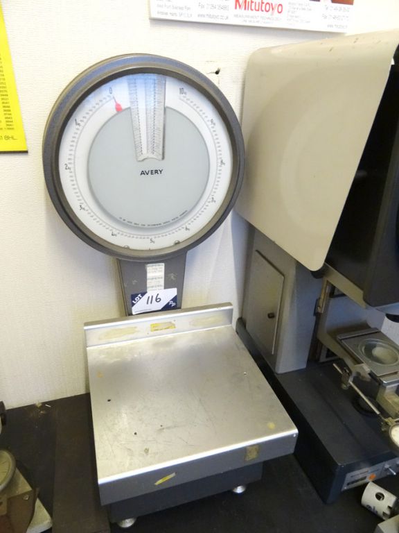 Avery platform scales, 10kg capacity