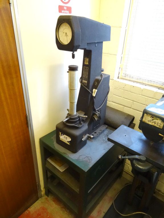 Wilson 5TY RB hardness tester, s/n 103 on bench