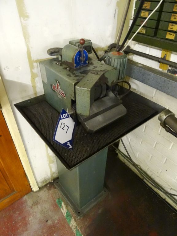 RJH Badger 150mm single wheel lapping machine, 240...