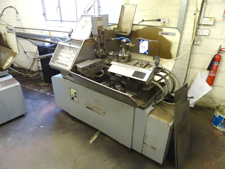 Emi Mec Series E auto sprint with bar feed, Pegboa...