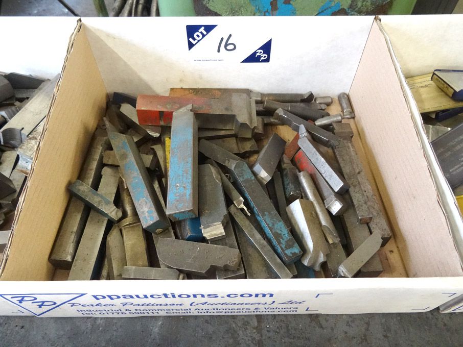 Qty various turning bars