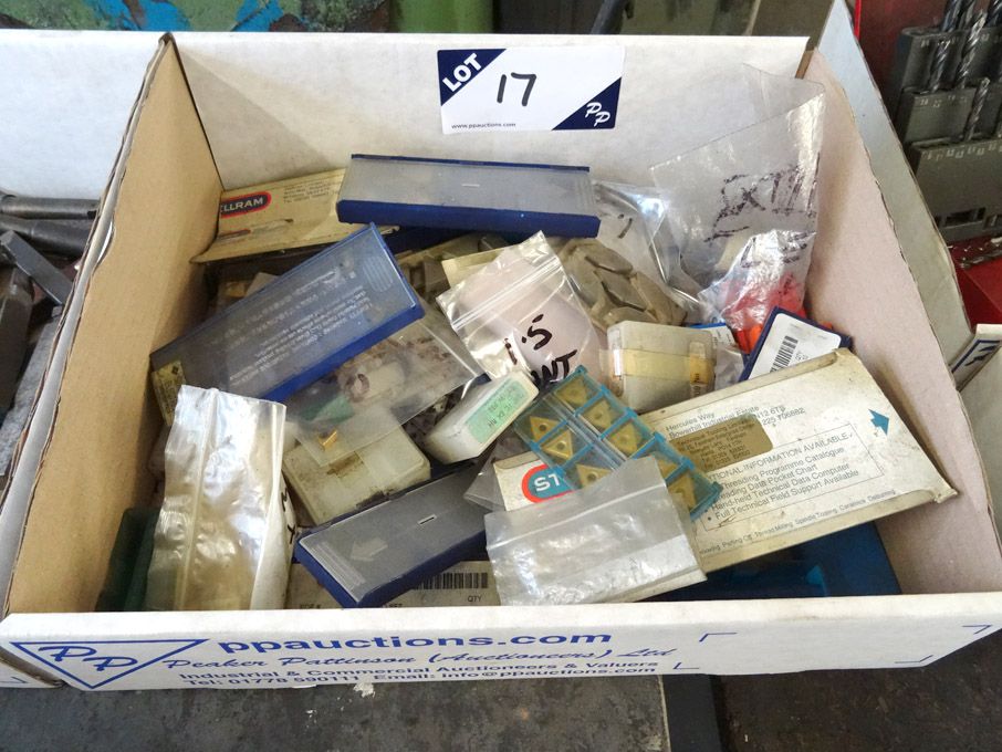 Qty various Kennametal, Sumitomo, Snap-Tap etc tur...