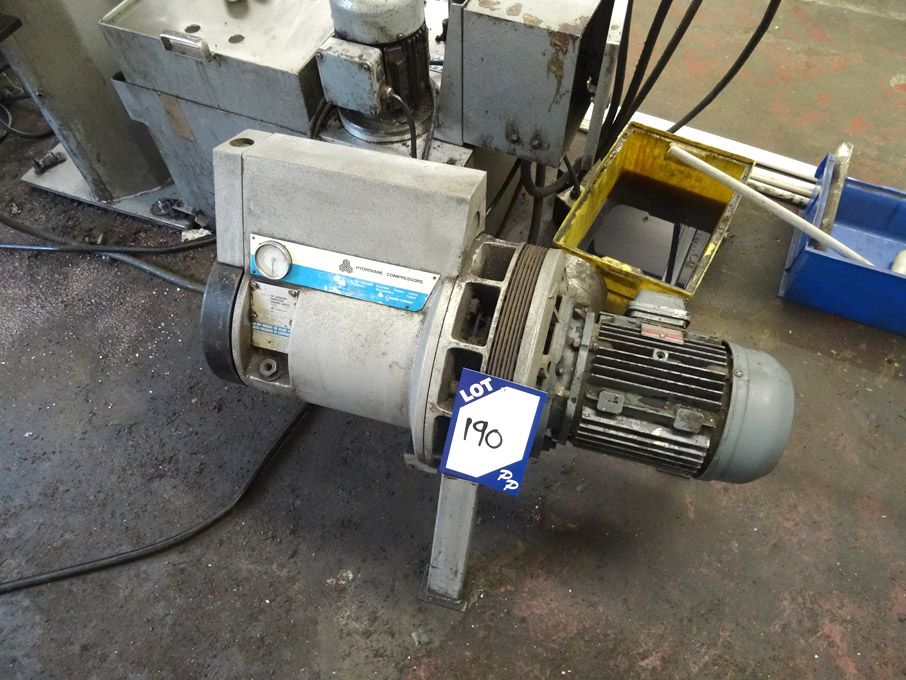 Hydrovane 13PUM compressor, 2.2kW, s/n 20HV225411