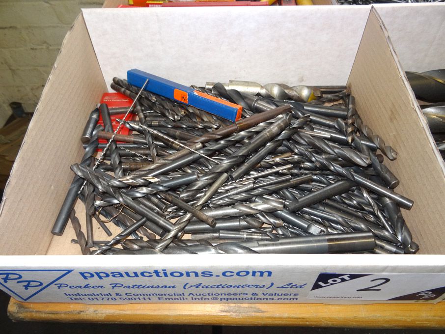 Qty various HSS straight shank twist drills to 17m...