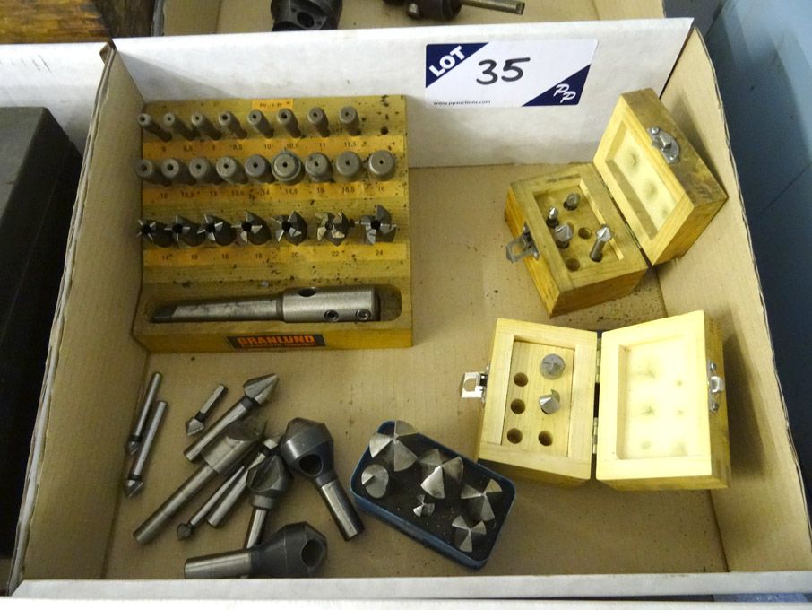 Qty various hole cutting tools etc