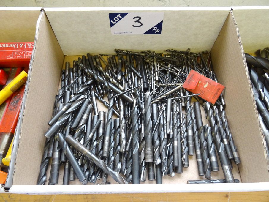 Qty various HSS straight shank twist drills to 13m...