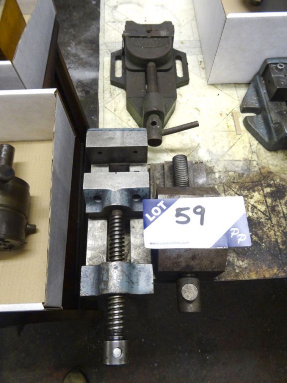 3x 80mm machine vices