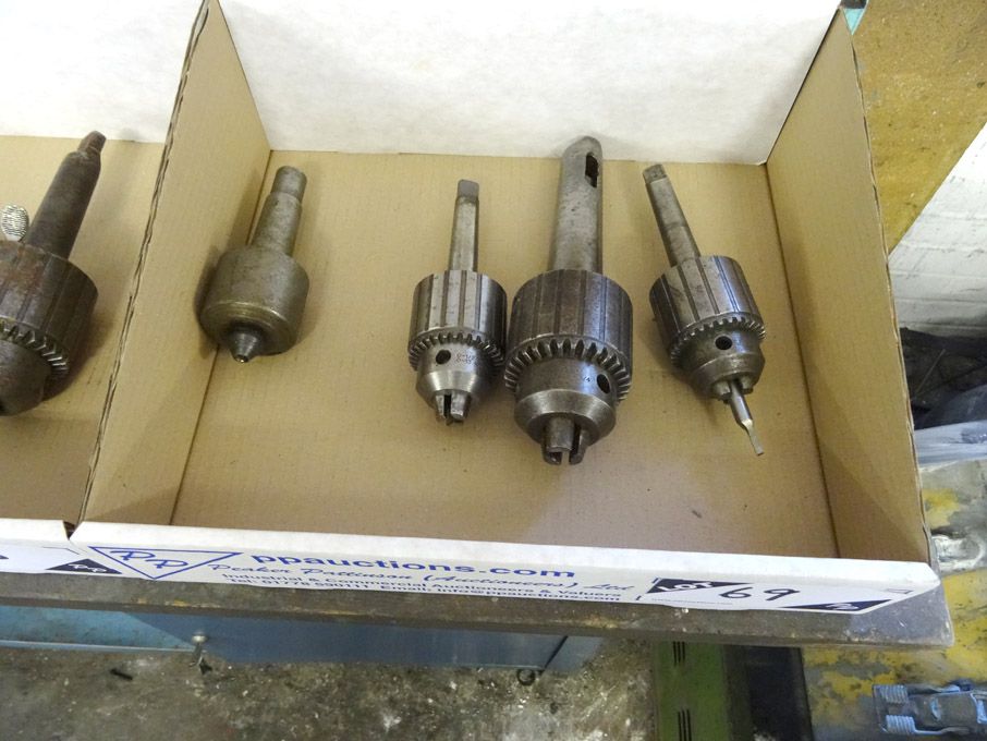Jacobs 0-1/2" taper shank chuck, Jacobs 3/16 - 3/4...