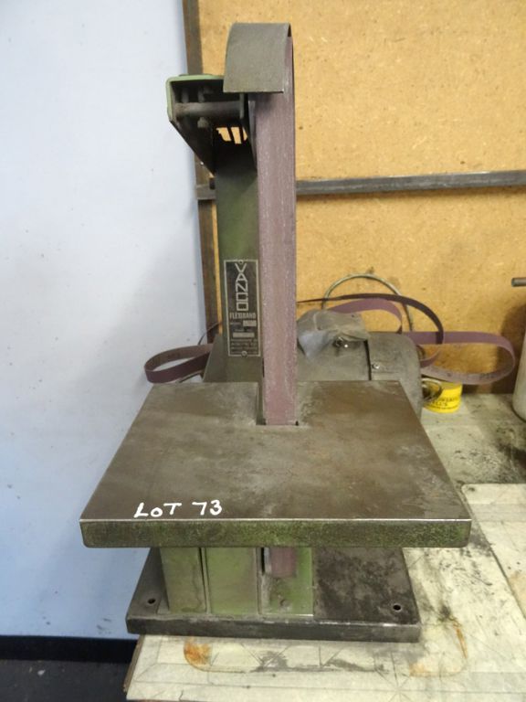 Vanco Flexiband 1" bench type linisher, 240v