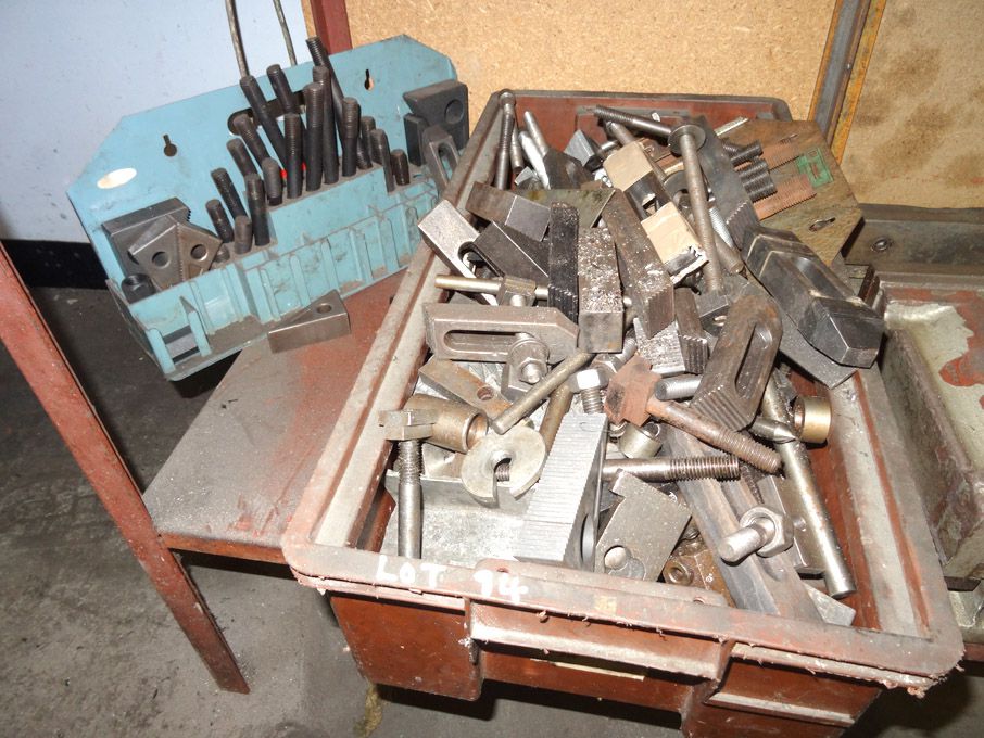 Qty various machine clamping equipment