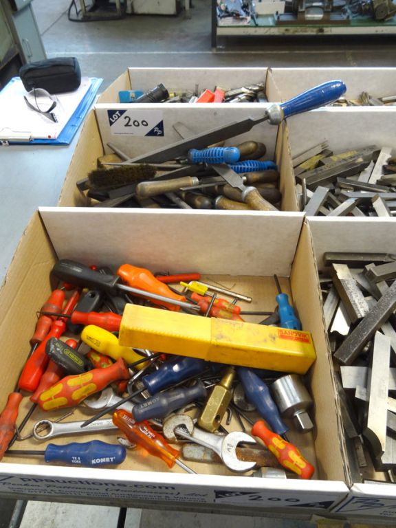 Qty various spanners, files, Torx drivers etc in 2...