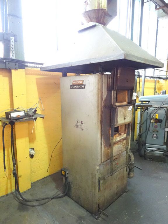 Wellman Incandescent gas furnace, 1400deg C max te...