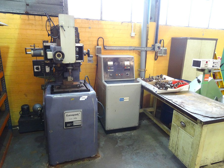 Eurospark H425 spark eroder, 420x300mm table, 1kva...