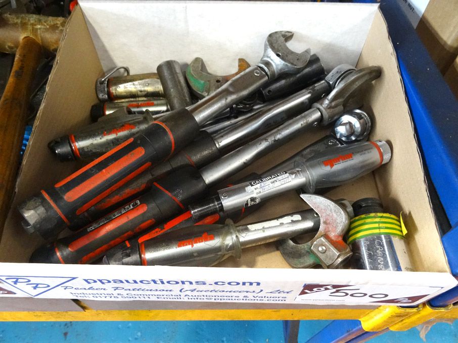 Qty various Norbar etc torque wrenches