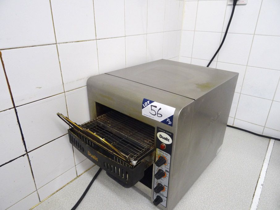 Dualit DCT2 stainless steel conveyor toaster, 240v...