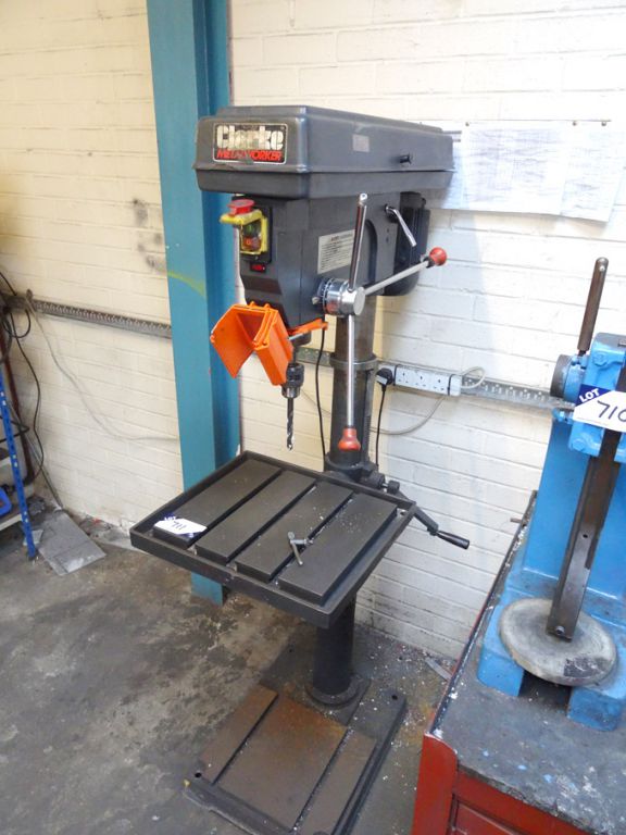 Clarke Metal Worker CDP501F single spindle pillar...