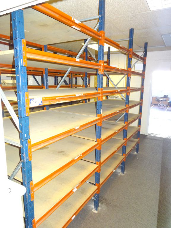 3 bays light duty boltless racking, multishelf, 10...