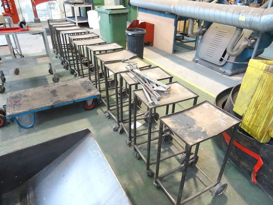 12x mobile foundry trolleys