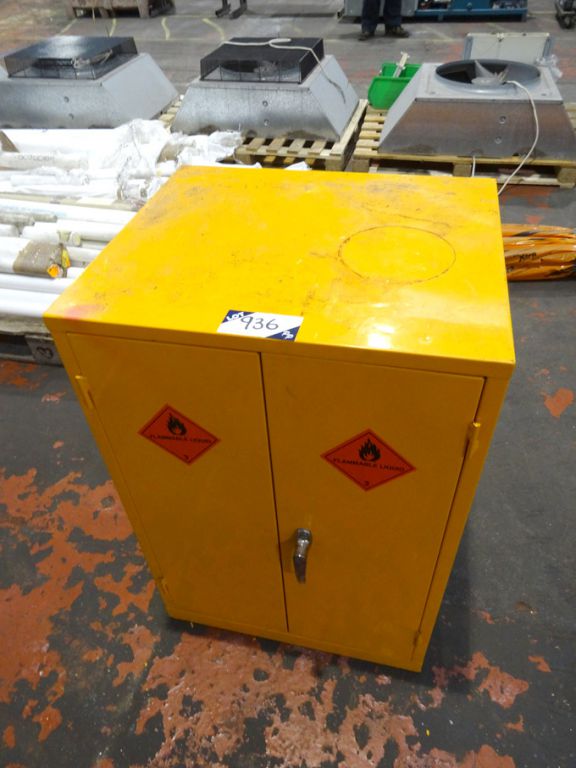 600x500x900mm flammable liquid storage cupboard