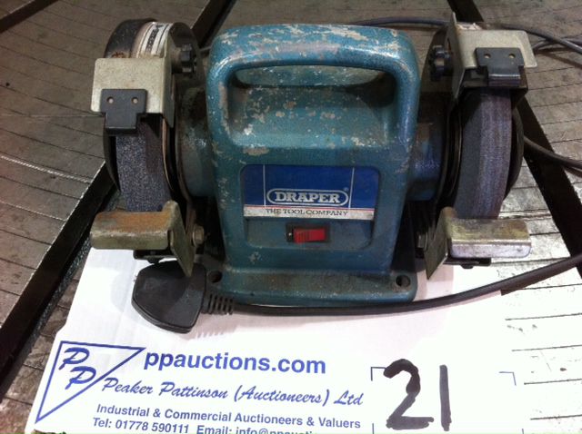 Draper 6" double ended grinder