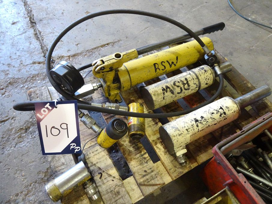 Enerpac GP-10S manual high pressure hydraulic pump...