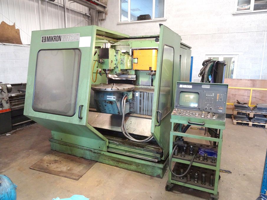 Mikron WF72CH155 CNC toolroom mill, Heidenhain TNC...