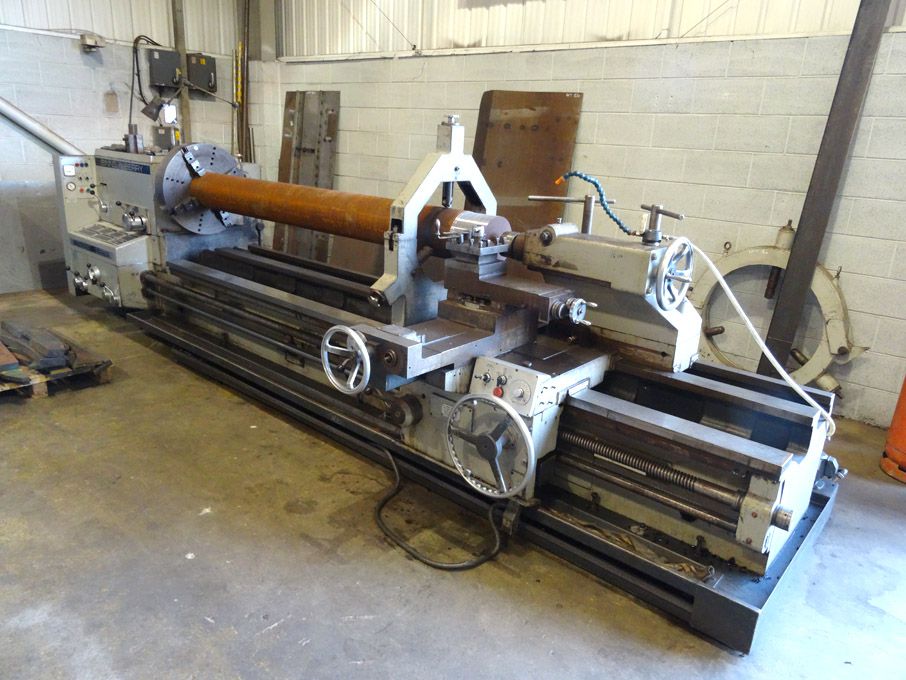 Binns & Berry Trident B850 lathe, 20" CH x 11ft 6"...