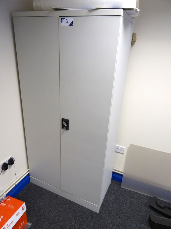2 door storage cupboard, 900x450x1830mm, 4 drawer...