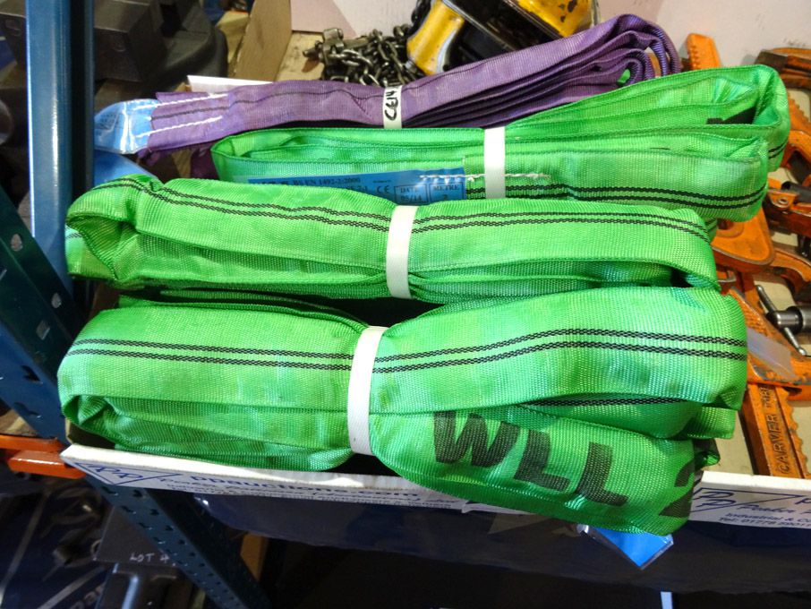 2x Lifting Gear 2ton / 2m slings, 4x Lifting Gear...